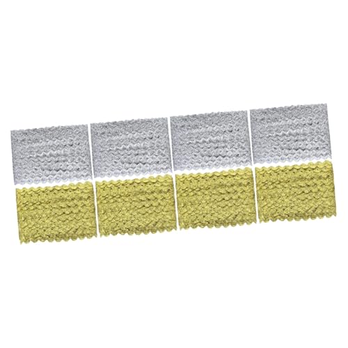 Gadpiparty 4 Sätze Wellige Spitze Flechten Nähen Hochzeit Basteln Trimmen Natürlich Geflochtener Besatz Quastenverkleidung Nähzubehör Geflochtener Spitzenbesatz Zopfbesatz Links 2 Rollen * 4 Gadpiparty 4 Sätze Wellige Spitze Flechten Nähen Hochzeit Basteln Trimmen Natürlich Geflochtener Besatz Quastenverkleidung Nähzubehör Geflochtener Spitzenbesatz Zopfbesatz Links 2 Rollen * 4 von Gadpiparty
