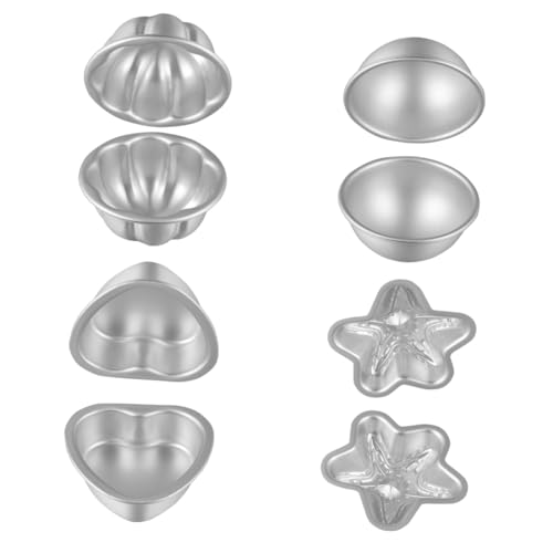 Gadpiparty 4 Satz Form für Badesalzkugeln Badebombenform Kuchenform Badesalz Schimmel Backformen Cupcake -Form DIY -Backwerkzeug Formformen für Badebomben Silver Gadpiparty 4 Satz Form für Badesalzkugeln Badebombenform Kuchenform Badesalz Schimmel Backformen Cupcake -Form DIY -Backwerkzeug Formformen für Badebomben Silver von Gadpiparty