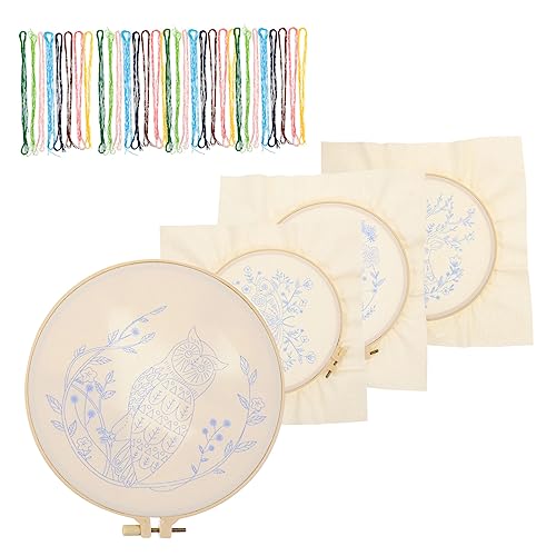 Gadpiparty 4 Sets Stickmaterialpaket DIY Stickzubehör Stickset Für Anfänger Handarbeit Stichstickerei Übungszubehör Kreuzstickerei DIY Materialsets Kunststoff Gadpiparty 4 Sets Stickmaterialpaket DIY Stickzubehör Stickset Für Anfänger Handarbeit Stichstickerei Übungszubehör Kreuzstickerei DIY Materialsets Kunststoff von Gadpiparty