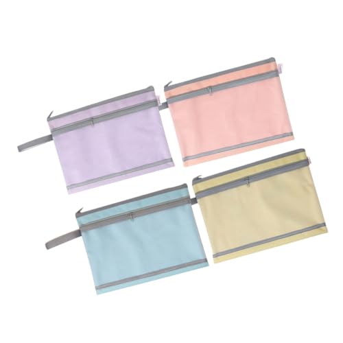 Gadpiparty 4 Stück Datei- und Dateibeutel Bindemittel Dokumenttasche Mesh Dokumente Organisatoren wasserdicht Papiertüte mit Reißverschluss Aktentasche mit sichtbarem Design Oxford-Stoff Gadpiparty 4 Stück Datei- und Dateibeutel Bindemittel Dokumenttasche Mesh Dokumente Organisatoren wasserdicht Papiertüte mit Reißverschluss Aktentasche mit sichtbarem Design Oxford-Stoff von Gadpiparty
