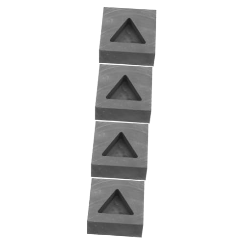 Gadpiparty 4 Stück Dreiecksform Gießformen Zum Schmelzen Gussform Ingotform Schmelzendes Gießwerkzeug Gussbarren Barfenformen Formguss Schmelzform Formenguss Schmelzguss-kit Schwarz Graphit Gadpiparty 4 Stück Dreiecksform Gießformen Zum Schmelzen Gussform Ingotform Schmelzendes Gießwerkzeug Gussbarren Barfenformen Formguss Schmelzform Formenguss Schmelzguss-kit Schwarz Graphit von Gadpiparty