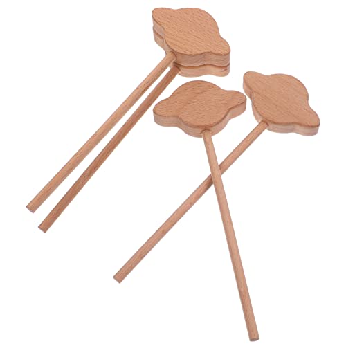 Gadpiparty 4 Stück Feen -Stick -Accessoires Dekorationen Zauberstäbe Feenstab Mädchen Feen -Zauberstabholz Kinderfeenstöcke dekorative Feenstäbe holz DIY feenstäbe leere Feenstöcke Holzstab von Gadpiparty