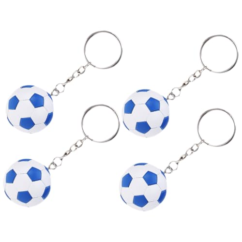 Gadpiparty 4 Stück Fußball Schlüsselanhänger Robuste Fußballmuster Anhänger Vielseitig als Schlüsselring oder Taschenanhänger Langlebig Detailgetreu Geburtstagsgeschenk für Fußballfans Gadpiparty 4 Stück Fußball Schlüsselanhänger Robuste Fußballmuster Anhänger Vielseitig als Schlüsselring oder Taschenanhänger Langlebig Detailgetreu Geburtstagsgeschenk für Fußballfans von Gadpiparty
