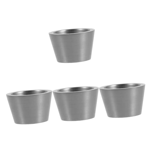 Gadpiparty 4 Stück Graphittiegel Graphitformen Schmelzwerkzeuge Universal- Barren Tiegel-Kit Gießerei Graphitform zum Gießen Gießform zum Silberschmelzen Kokille aus Graphit Gadpiparty 4 Stück Graphittiegel Graphitformen Schmelzwerkzeuge Universal- Barren Tiegel-Kit Gießerei Graphitform zum Gießen Gießform zum Silberschmelzen Kokille aus Graphit von Gadpiparty