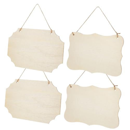Gadpiparty 4 Stück Hangtag aus Holz Holzplatten für Wohnkultur Holz Aufhängeschilder Holzschilder zum Anmalen draußen Türen Weiß geformte Holzscheiben hängendes Holzschild leer hölzern Beige Gadpiparty 4 Stück Hangtag aus Holz Holzplatten für Wohnkultur Holz Aufhängeschilder Holzschilder zum Anmalen draußen Türen Weiß geformte Holzscheiben hängendes Holzschild leer hölzern Beige von Gadpiparty