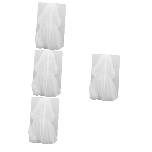 Gadpiparty 4 Stück Kleine Prinzessin Silikonform duftend Badeform Herstellung Duftkerzen Duft Kerze Silikonformen für Seifen DIY Bastelform formt Silikon DIY formen Kieselgel Weiß Gadpiparty 4 Stück Kleine Prinzessin Silikonform duftend Badeform Herstellung Duftkerzen Duft Kerze Silikonformen für Seifen DIY Bastelform formt Silikon DIY formen Kieselgel Weiß von Gadpiparty