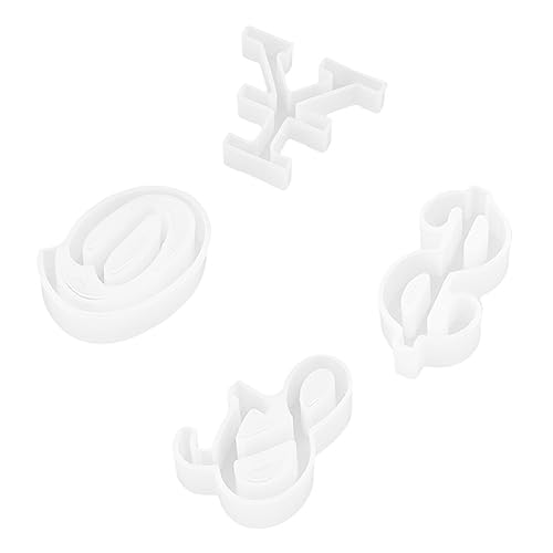 Gadpiparty 4 Stück Kristall Silikonform Teiliges Gießformen für DIY Schmuckherstellung Epoxidharz Bastelideen für Verschiedene Materialien von Gadpiparty