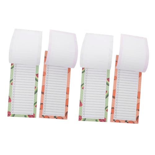 Gadpiparty 4 Stück Magnetische To Do Listen Notizblöcke mit Fruchtmotiv Magnetisch Haftend für Kühlschrank Kleines Notizbuch für Tägliche Planung Einkaufsliste Wochenplan für Büro und Zuhause Gadpiparty 4 Stück Magnetische To Do Listen Notizblöcke mit Fruchtmotiv Magnetisch Haftend für Kühlschrank Kleines Notizbuch für Tägliche Planung Einkaufsliste Wochenplan für Büro und Zuhause von Gadpiparty