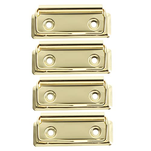 Gadpiparty 4 Stück Metall Clips für Klemmbretter und Bürobedarf Multifunktionale Binder Clips Beschriften Aufbewahren und Versiegeln von Snacks für Schule und Zuhause von Gadpiparty