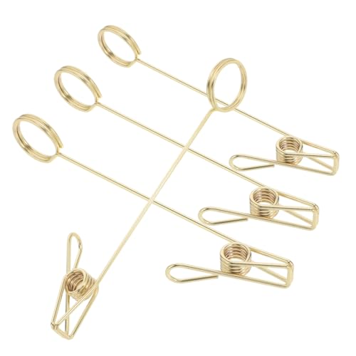 Gadpiparty 4 Stück Metall Doppelköpfige Kartenhalter Clips Gold Vielseitige Fotoklammern für Tisch Stabile Memo Klammern für Notizen Blumen Fotos Büro Schule Zuhause und Laden Gadpiparty 4 Stück Metall Doppelköpfige Kartenhalter Clips Gold Vielseitige Fotoklammern für Tisch Stabile Memo Klammern für Notizen Blumen Fotos Büro Schule Zuhause und Laden von Gadpiparty