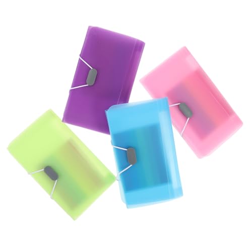 Gadpiparty 4 Stück Mini Fächermappe Teiliges Bunten Farben Praktischer Quittungsorganisator aus Robustem für Rechnungen Dokumente und Kleinigkeiten Gadpiparty 4 Stück Mini Fächermappe Teiliges Bunten Farben Praktischer Quittungsorganisator aus Robustem für Rechnungen Dokumente und Kleinigkeiten von Gadpiparty