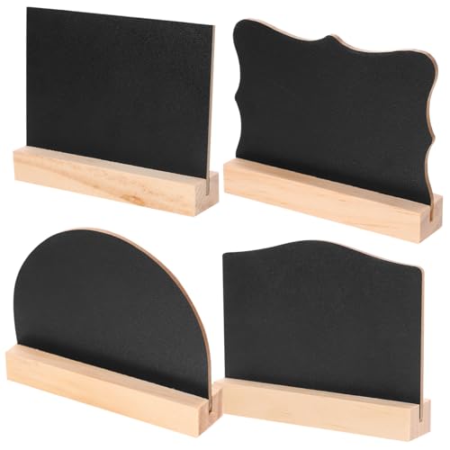 Gadpiparty 4 Stück Mini-Kreidetafel-Schild Zeichen Staffelei-Tafelschild erster schultag tafel Planke Bretter Desktop-Tafel Kreidebrettschilde kleines Tafelschild hochzeit schild Holz Schwarz Gadpiparty 4 Stück Mini-Kreidetafel-Schild Zeichen Staffelei-Tafelschild erster schultag tafel Planke Bretter Desktop-Tafel Kreidebrettschilde kleines Tafelschild hochzeit schild Holz Schwarz von Gadpiparty
