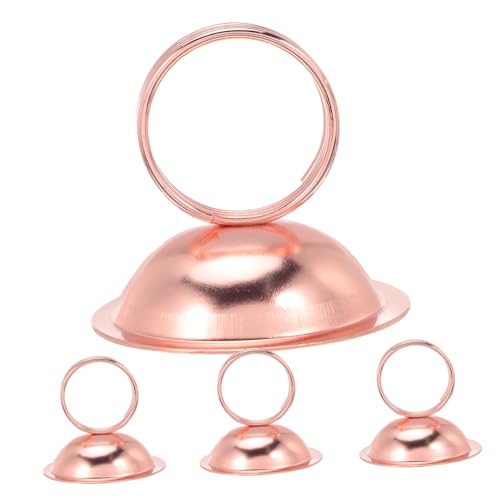 Gadpiparty 4 Stück Multifunktionale Metall-kartenhalter Rosegold Rundes Design Stabile Notizen Foto-clips Für Büro Tischorganisation und Visitenkartenhalter Gadpiparty 4 Stück Multifunktionale Metall-kartenhalter Rosegold Rundes Design Stabile Notizen Foto-clips Für Büro Tischorganisation und Visitenkartenhalter von Gadpiparty