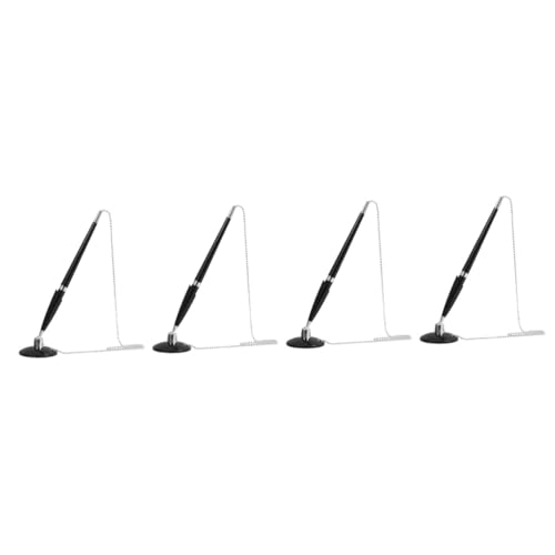 Gadpiparty 4 Stück Multifunktionaler Schreibstift Schreibtisch Kugelschreiber Mit Kette Schwarz Schlüssel Groß Für Desktop Wieder Auffüllbar Black Rostfreier Stahl Gadpiparty 4 Stück Multifunktionaler Schreibstift Schreibtisch Kugelschreiber Mit Kette Schwarz Schlüssel Groß Für Desktop Wieder Auffüllbar Black Rostfreier Stahl von Gadpiparty