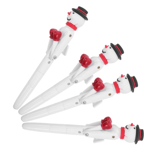 Gadpiparty 4 Stück Schneemann Boxhandschuh Kugelschreiber mit Punching Gliedmaßen Interaktiver Gel-tinten Stift Stressabbauendes Weihnachtsdekor Lustiges Schreibspielzeug für Erwachsene Gadpiparty 4 Stück Schneemann Boxhandschuh Kugelschreiber mit Punching Gliedmaßen Interaktiver Gel-tinten Stift Stressabbauendes Weihnachtsdekor Lustiges Schreibspielzeug für Erwachsene von Gadpiparty