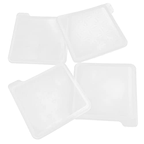 Gadpiparty 4 Stück Silikonform für Untersetzer Diy Epoxidharz Gießform Rechteckige Reißfeste Leicht Entformbare Form für Handgemachte Teetassen Untersetzer Langlebig und Waschbar für Gadpiparty 4 Stück Silikonform für Untersetzer Diy Epoxidharz Gießform Rechteckige Reißfeste Leicht Entformbare Form für Handgemachte Teetassen Untersetzer Langlebig und Waschbar für von Gadpiparty