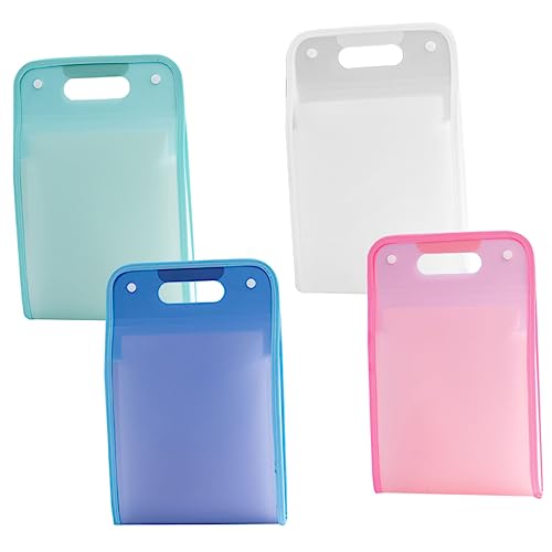 Gadpiparty 4 Stück Teiliges Aktenordner aus Kunststoff Erweiterbarer Faltordner für Dokumente Organizer für Büro und Studium Transparent Blau Grün Rosa Gadpiparty 4 Stück Teiliges Aktenordner aus Kunststoff Erweiterbarer Faltordner für Dokumente Organizer für Büro und Studium Transparent Blau Grün Rosa von Gadpiparty