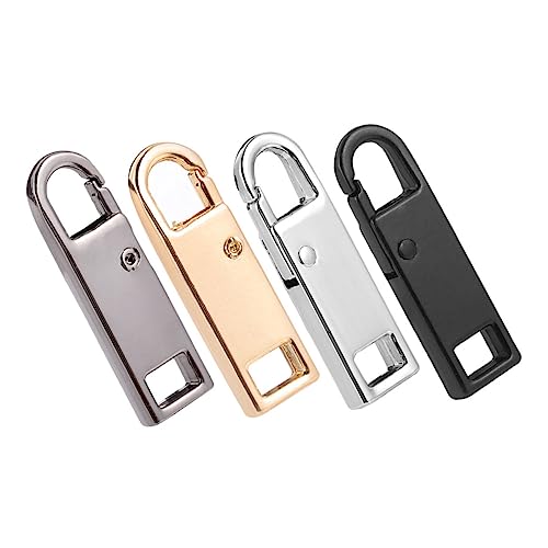 Gadpiparty 4 Stück Teiliges Ersetzbare Reißverschluss Zipper für Rucksäcke Taschen und Kleidung Praktische und Langlebige Zipper Reparatur Schwarz Gold Silber und Dunkelgrau Gadpiparty 4 Stück Teiliges Ersetzbare Reißverschluss Zipper für Rucksäcke Taschen und Kleidung Praktische und Langlebige Zipper Reparatur Schwarz Gold Silber und Dunkelgrau von Gadpiparty