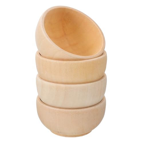 Gadpiparty 4 Stück Teiliges Holzschalen Set zum Selbstgestalten Kleine Blanke Holzschalen für DIY Bastelprojekte für Dekoration und Kreative Handarbeit Gadpiparty 4 Stück Teiliges Holzschalen Set zum Selbstgestalten Kleine Blanke Holzschalen für DIY Bastelprojekte für Dekoration und Kreative Handarbeit von Gadpiparty