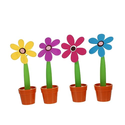 Gadpiparty 4 Stück Teiliges Kugelschreiber mit Sonnenblumen Blumentopf Design Bunte Schreibstifte für Schule Büro Zuhause Glattes Schreiben Angenehmes Gefühl Kreative Geschenkidee Gadpiparty 4 Stück Teiliges Kugelschreiber mit Sonnenblumen Blumentopf Design Bunte Schreibstifte für Schule Büro Zuhause Glattes Schreiben Angenehmes Gefühl Kreative Geschenkidee von Gadpiparty