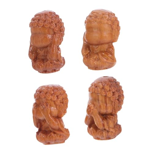 Gadpiparty 4 Stück Teiliges Natürliche Holzperlen mit Geschnitzte Tibetische Wohlstandsgöttin Leichte DIY Schmuckperlen für Armband und Halskettenherstellung Ethnischer Stil Langlebig und Gadpiparty 4 Stück Teiliges Natürliche Holzperlen mit Geschnitzte Tibetische Wohlstandsgöttin Leichte DIY Schmuckperlen für Armband und Halskettenherstellung Ethnischer Stil Langlebig und von Gadpiparty