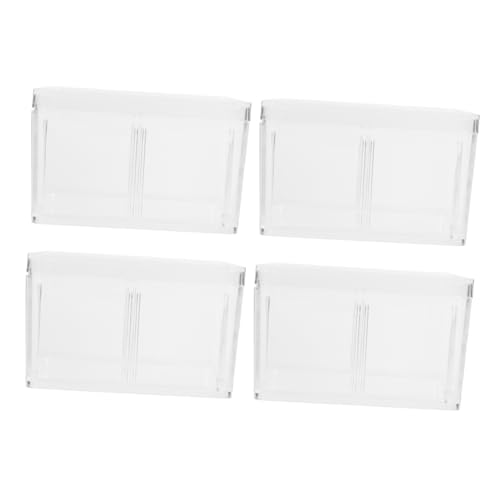 Gadpiparty 4 Stück Teiliges Tragbare Aufbewahrungsboxen Kunststoff für Lebensmittel Mini Transparente Probenschachteln mit Deckel für Snacks Süßigkeiten und Teeverpackungen Gadpiparty 4 Stück Teiliges Tragbare Aufbewahrungsboxen Kunststoff für Lebensmittel Mini Transparente Probenschachteln mit Deckel für Snacks Süßigkeiten und Teeverpackungen von Gadpiparty