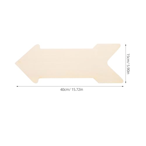 Gadpiparty 4 Stück Unbehandelte Pfeilausschnitte aus Holz, Leere Holzscheiben zum Basteln für Diy-dekoration, Einzigartige Pfeilförmige Plaketten, Ideal für Projekte Gadpiparty 4 Stück Unbehandelte Pfeilausschnitte aus Holz, Leere Holzscheiben zum Basteln für Diy-dekoration, Einzigartige Pfeilförmige Plaketten, Ideal für Projekte von Gadpiparty