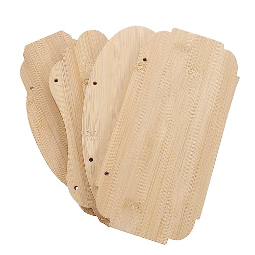 Gadpiparty 4 Stück Unlackierte Holzschilder Diy Holzplaketten für Kreative Dekoration Vorgebohrt mit Aufhängelöchern für Gestaltung Gadpiparty 4 Stück Unlackierte Holzschilder Diy Holzplaketten für Kreative Dekoration Vorgebohrt mit Aufhängelöchern für Gestaltung von Gadpiparty
