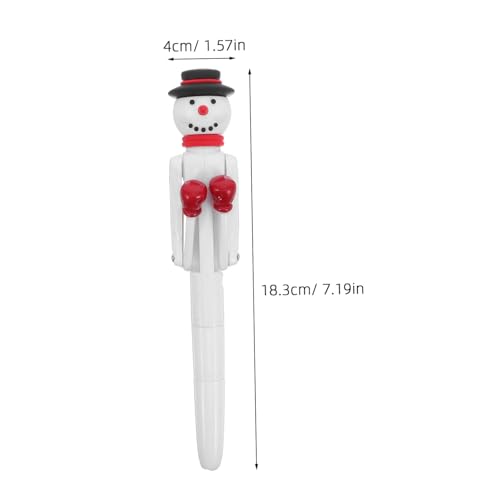 Gadpiparty 4 Stück Weihnachts-schneemann Kugelschreiber mit Boxarmen Interaktiver Novelty Schreibstift Lustiger Dekompressions-stift für Xmas Party Glattes Gel Niedliches Geschenk Gadpiparty 4 Stück Weihnachts-schneemann Kugelschreiber mit Boxarmen Interaktiver Novelty Schreibstift Lustiger Dekompressions-stift für Xmas Party Glattes Gel Niedliches Geschenk von Gadpiparty
