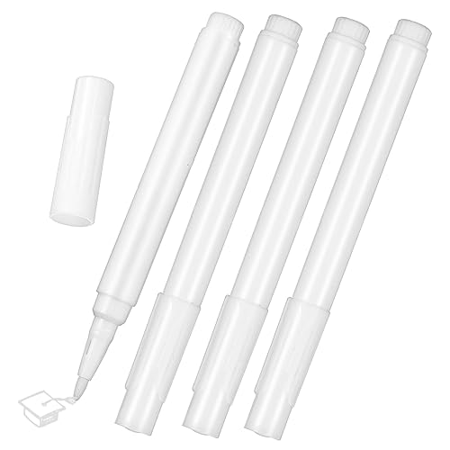 Gadpiparty 4 Stück Weiße Flüssige Kreidestifte Abwaschbare Marker für Fenster Glass und Spiegel für Gestalten und Beschriften von Glatten Oberflächen Gadpiparty 4 Stück Weiße Flüssige Kreidestifte Abwaschbare Marker für Fenster Glass und Spiegel für Gestalten und Beschriften von Glatten Oberflächen von Gadpiparty