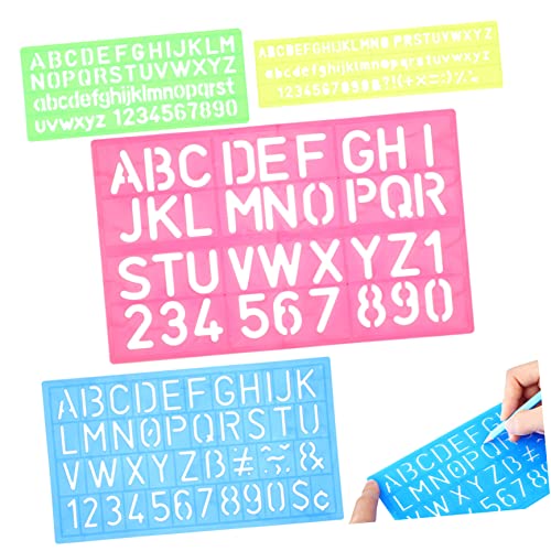 Gadpiparty 4 Stück Wiederverwendbare Schablonen für Bastelprojekte Abwaschbar für Diy Kunsthandwerk Kinderzeichnungen und Heimdekoration Gadpiparty 4 Stück Wiederverwendbare Schablonen für Bastelprojekte Abwaschbar für Diy Kunsthandwerk Kinderzeichnungen und Heimdekoration von Gadpiparty