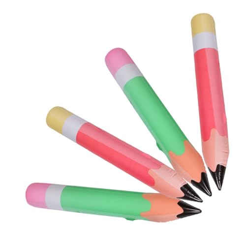 Gadpiparty 4 Stück aufblasbares Bleistiftspielzeug Party Riese Dekorationen Tischdekoration für den Schulanfang Zurück zur Schule Dekoration zurück zum Schulballon Aufblasbare Bleistifte PVC Gadpiparty 4 Stück aufblasbares Bleistiftspielzeug Party Riese Dekorationen Tischdekoration für den Schulanfang Zurück zur Schule Dekoration zurück zum Schulballon Aufblasbare Bleistifte PVC von Gadpiparty