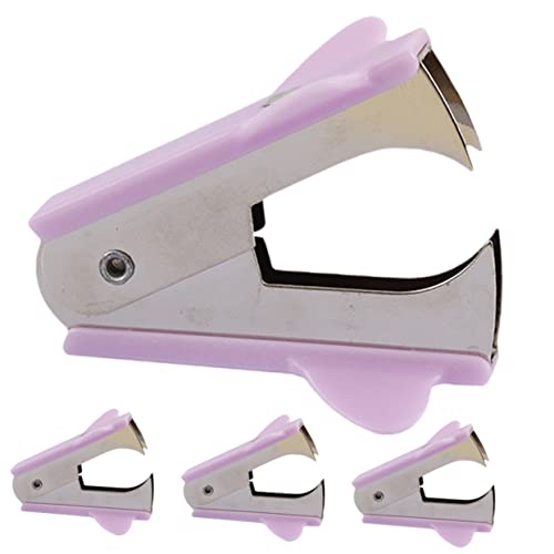 Gadpiparty 4 Stück handgehaltener Klammerabzieher büroartikel büromaterial office supplies Heftklammerentferner Treiber Zubehör universeller Klammerabzieher Hefterentferner fürs Büro Eisen von Gadpiparty