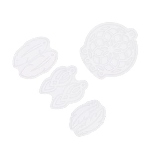 Gadpiparty 4 Stücke Teiliges Silikonform für Flexible Gießform für Schmuck Diy Handwerksbedarf für Ohrringe Anhänger und Wanddekoration Bastelideen Gadpiparty 4 Stücke Teiliges Silikonform für Flexible Gießform für Schmuck Diy Handwerksbedarf für Ohrringe Anhänger und Wanddekoration Bastelideen von Gadpiparty