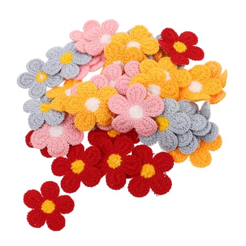 Gadpiparty 40 Stück Bestickte Blumenstoff Applikationen zum Aufnähen Bunte Große Stoffpatches in Rot Gelb Blau DIY Kleidung Taschen Haarclips Verzierung Gadpiparty 40 Stück Bestickte Blumenstoff Applikationen zum Aufnähen Bunte Große Stoffpatches in Rot Gelb Blau DIY Kleidung Taschen Haarclips Verzierung von Gadpiparty