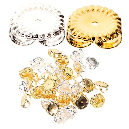 Gadpiparty 40 Stück Ohrstecker Verschluss Hypoallergene Ohrstopper Silber und Gold Praktische Ohrring Zubehör für Diy Schmuckherstellung Gadpiparty 40 Stück Ohrstecker Verschluss Hypoallergene Ohrstopper Silber und Gold Praktische Ohrring Zubehör für Diy Schmuckherstellung von Gadpiparty