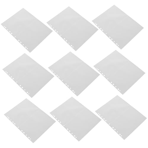 Gadpiparty 40 Stück Schutzfolien Zum Sammeln Und Aufbewahren Von Seitenschutzfolien Für Bilder Lose Blätter Wiederverwendbare Fototaschen Mit Einlagen Taschenordner Fotokarten Gadpiparty 40 Stück Schutzfolien Zum Sammeln Und Aufbewahren Von Seitenschutzfolien Für Bilder Lose Blätter Wiederverwendbare Fototaschen Mit Einlagen Taschenordner Fotokarten von Gadpiparty