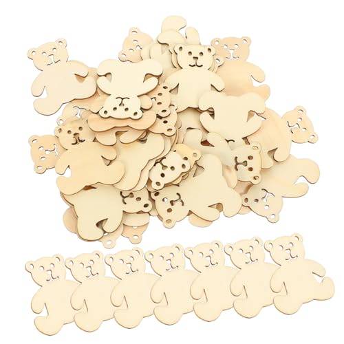 Gadpiparty 40 Stück Teiliges Holz Diy Set mit Bärenform Unbearbeitete Holzscheiben für Kreative Bastelprojekte Deko für Hochzeiten Geburtstagsfeiern und Weihnachten Gadpiparty 40 Stück Teiliges Holz Diy Set mit Bärenform Unbearbeitete Holzscheiben für Kreative Bastelprojekte Deko für Hochzeiten Geburtstagsfeiern und Weihnachten von Gadpiparty