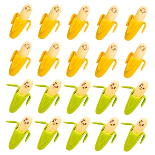 Gadpiparty 40 Stück Teiliges Kreative Kleine Bananen radiergummis für Sicherem Tpr material Lustige Schulradiergummis als Geschenke und Malzubehör für Schüler und Kreative Aktivitäten von Gadpiparty