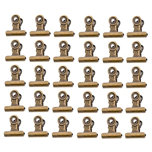 Gadpiparty 40 Stück Teiliges Metallrundclip für Schule Büro und Zuhause Bronze Büroklammern Stabile Papierhalter für Dokumente und Preisetiketten Gadpiparty 40 Stück Teiliges Metallrundclip für Schule Büro und Zuhause Bronze Büroklammern Stabile Papierhalter für Dokumente und Preisetiketten von Gadpiparty