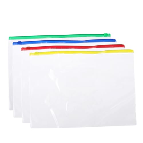 Gadpiparty 40 Stück Teiliges PVC Dokumententaschen Wasser Ölresistente Transparente Aufbewahrungstaschen mit Robustem Reißverschluss Vielseitiger Organizer für Dokumente Quittungen Magazine Gadpiparty 40 Stück Teiliges PVC Dokumententaschen Wasser Ölresistente Transparente Aufbewahrungstaschen mit Robustem Reißverschluss Vielseitiger Organizer für Dokumente Quittungen Magazine von Gadpiparty