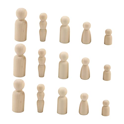 Gadpiparty 40 Stück Teiliges Set Unvollendete Holzpuppen für Diy und Basteln Holzfiguren für Spielszene Fördert Feinmotorik und Fantasie Dekorative Ornamente für Zuhause Gadpiparty 40 Stück Teiliges Set Unvollendete Holzpuppen für Diy und Basteln Holzfiguren für Spielszene Fördert Feinmotorik und Fantasie Dekorative Ornamente für Zuhause von Gadpiparty