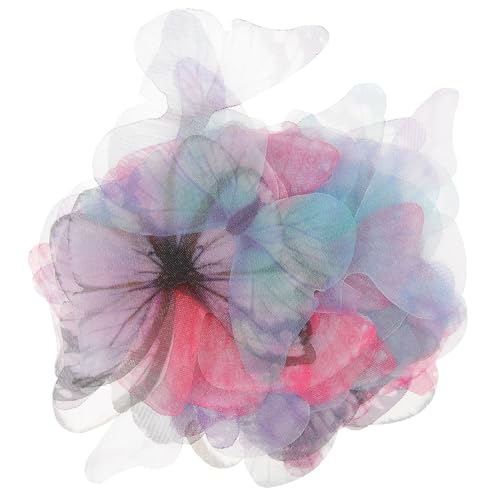 Gadpiparty 40 Stück Teiliges Stoff Schmetterling Applikationen Leichte Dekorationen für Kleidung DIY Basteln Haaraccessoires Vielseitige Farbige Schmetterlingsverzierungen für Wände und Gadpiparty 40 Stück Teiliges Stoff Schmetterling Applikationen Leichte Dekorationen für Kleidung DIY Basteln Haaraccessoires Vielseitige Farbige Schmetterlingsverzierungen für Wände und von Gadpiparty