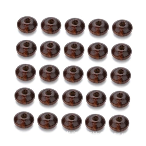 Gadpiparty 400 Stück Holzperlen Flach Dicke Spacer Charms für DIY Schmuckherstellung Natürliche Holzperlen Armband Halskette Zubehör Robust und Farbenfroh für Bastelprojekte Gadpiparty 400 Stück Holzperlen Flach Dicke Spacer Charms für DIY Schmuckherstellung Natürliche Holzperlen Armband Halskette Zubehör Robust und Farbenfroh für Bastelprojekte von Gadpiparty