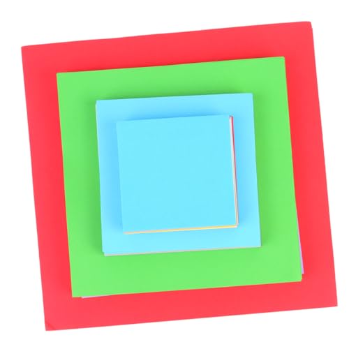 Gadpiparty 400 Stück Origami Papier Doppelseitiges Faltpapier für Kindergarten und Diy Projekte für Bastelarbeiten und Schulprojekte von Gadpiparty