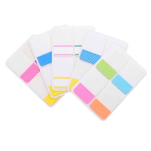 Gadpiparty 400 Stück Teiliges Selbstklebendes Index-registerset Transparente Wasserfeste und Wiederbeschreibbare Haftstreifen Halbhaftende Bunte Seitenmarker für Büroordner Notizen Bücher und Gadpiparty 400 Stück Teiliges Selbstklebendes Index-registerset Transparente Wasserfeste und Wiederbeschreibbare Haftstreifen Halbhaftende Bunte Seitenmarker für Büroordner Notizen Bücher und von Gadpiparty