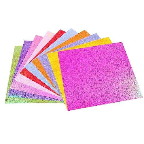 Gadpiparty 400Stücke Glänzendes Faltpapier DIY Schimmerpapier für Bastelprojekte pro Farbe und Handarbeiten Gadpiparty 400Stücke Glänzendes Faltpapier DIY Schimmerpapier für Bastelprojekte pro Farbe und Handarbeiten von Gadpiparty