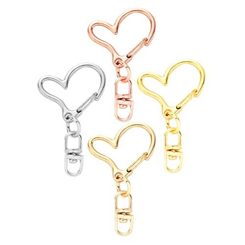 Gadpiparty 40Stücke Herzförmige Schlüsselanhänger Materialien für DIY Schmuckherstellung Dekorative Karabiner mit Einzigartigem Design Roségold für Bastelprojekte Gadpiparty 40Stücke Herzförmige Schlüsselanhänger Materialien für DIY Schmuckherstellung Dekorative Karabiner mit Einzigartigem Design Roségold für Bastelprojekte von Gadpiparty