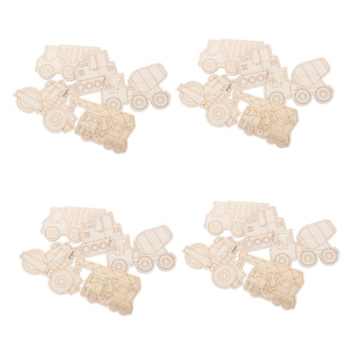 Gadpiparty 45 Stück Teiliges Holz-auto-bastelset Unlackierte Fahrzeug-ausschnitte zum Bemalen DIY Kreativset für Erwachsene Stabile Holzscheiben für Geburtstags Partydekoration Gadpiparty 45 Stück Teiliges Holz-auto-bastelset Unlackierte Fahrzeug-ausschnitte zum Bemalen DIY Kreativset für Erwachsene Stabile Holzscheiben für Geburtstags Partydekoration von Gadpiparty