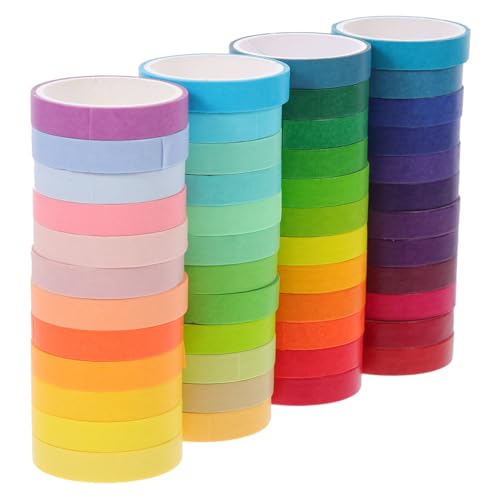 Gadpiparty 48 Rollen Bunte Washi Tape Diy Dekorative Klebebänder für Scrapbooking Handbuch Tagebuch Kunsthandwerk für Kreative Projekte Gadpiparty 48 Rollen Bunte Washi Tape Diy Dekorative Klebebänder für Scrapbooking Handbuch Tagebuch Kunsthandwerk für Kreative Projekte von Gadpiparty